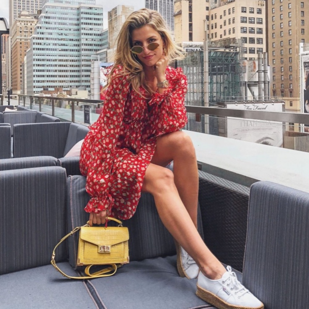 The Kooples Rosa Print Wrap Dress